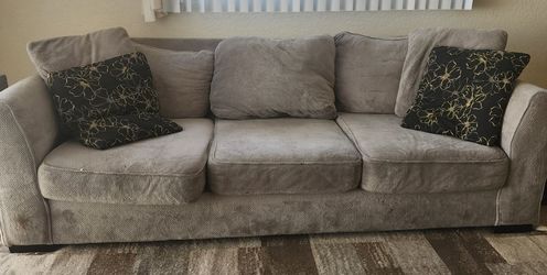 FREE Gray 86" sofa