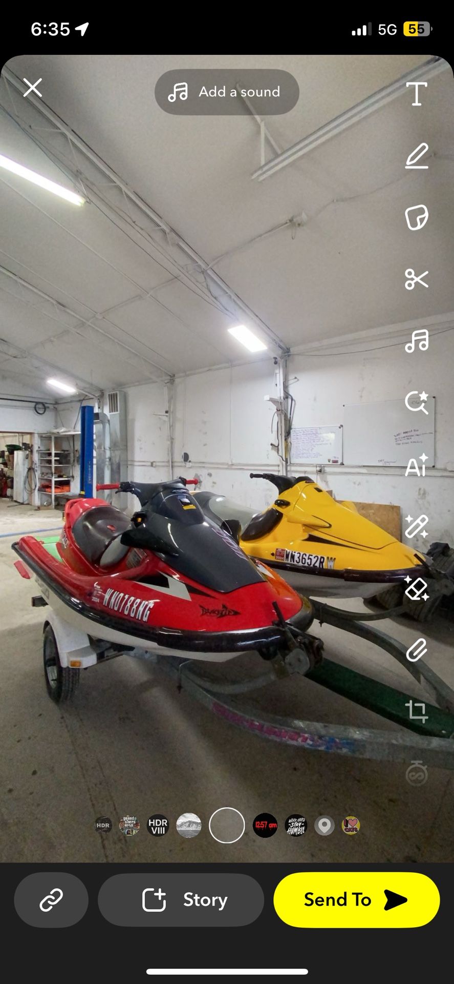 Jet Skis + Trailer 3 Clean Titles