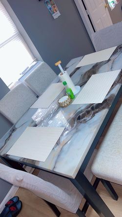 6-chair dining set
