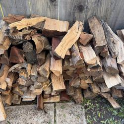 Dry Split Almond Mix Firewood!!Ready Too Burn Seasoned Wood!!