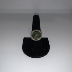 950 Silver Serpentine Ring Size 9