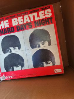 Lot of 6 BEATELS RECORDS, ALBUMS, VINYLS - ALL ORIGINAL PRINTS