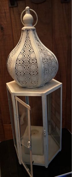Tall Moroccan Style Lantern