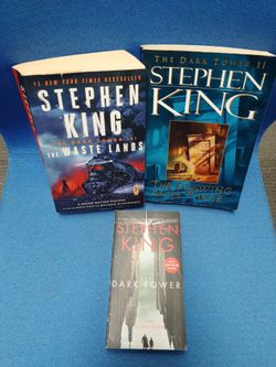 Stephen King Dark Tower Books Set of 3