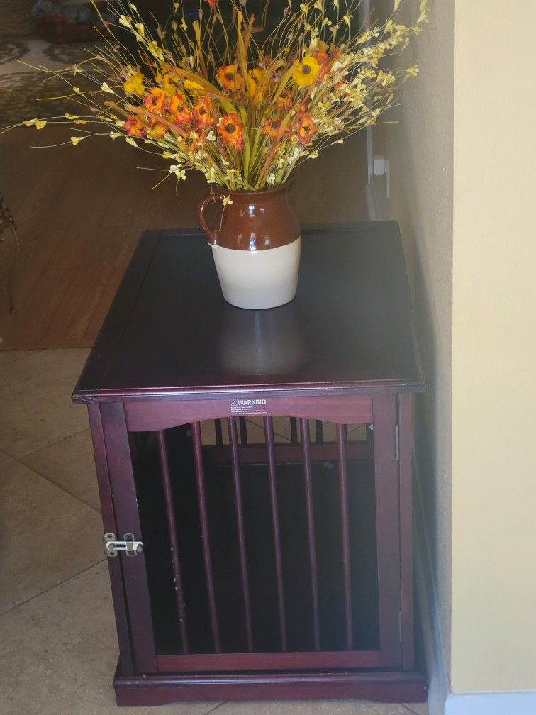 Dog Crate, End Table