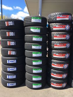 Huge tires sale please message your size for a quick quote
