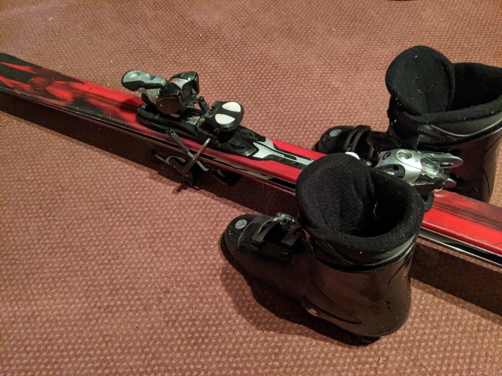 Skis And Boots