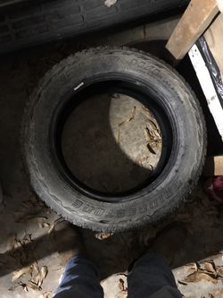 255 55 18 Bridgestone tires two of them