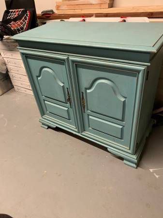 Boho vintage sideboard/buffet storage cabinet