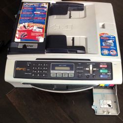 Brother Mfc240cFree Printer With Lot Of Cartridges