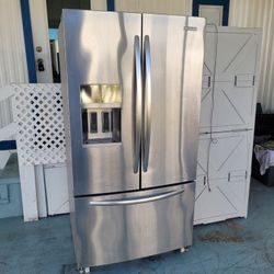 BEAUTIFUL KITCHEN AID FRENCH DOOR/Bottom Freezer😃NEW CONDITION💯🫡45 Day Warranty🫡SAVE NOW🏃OBO