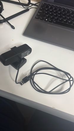 Black USB Webcam with Cable