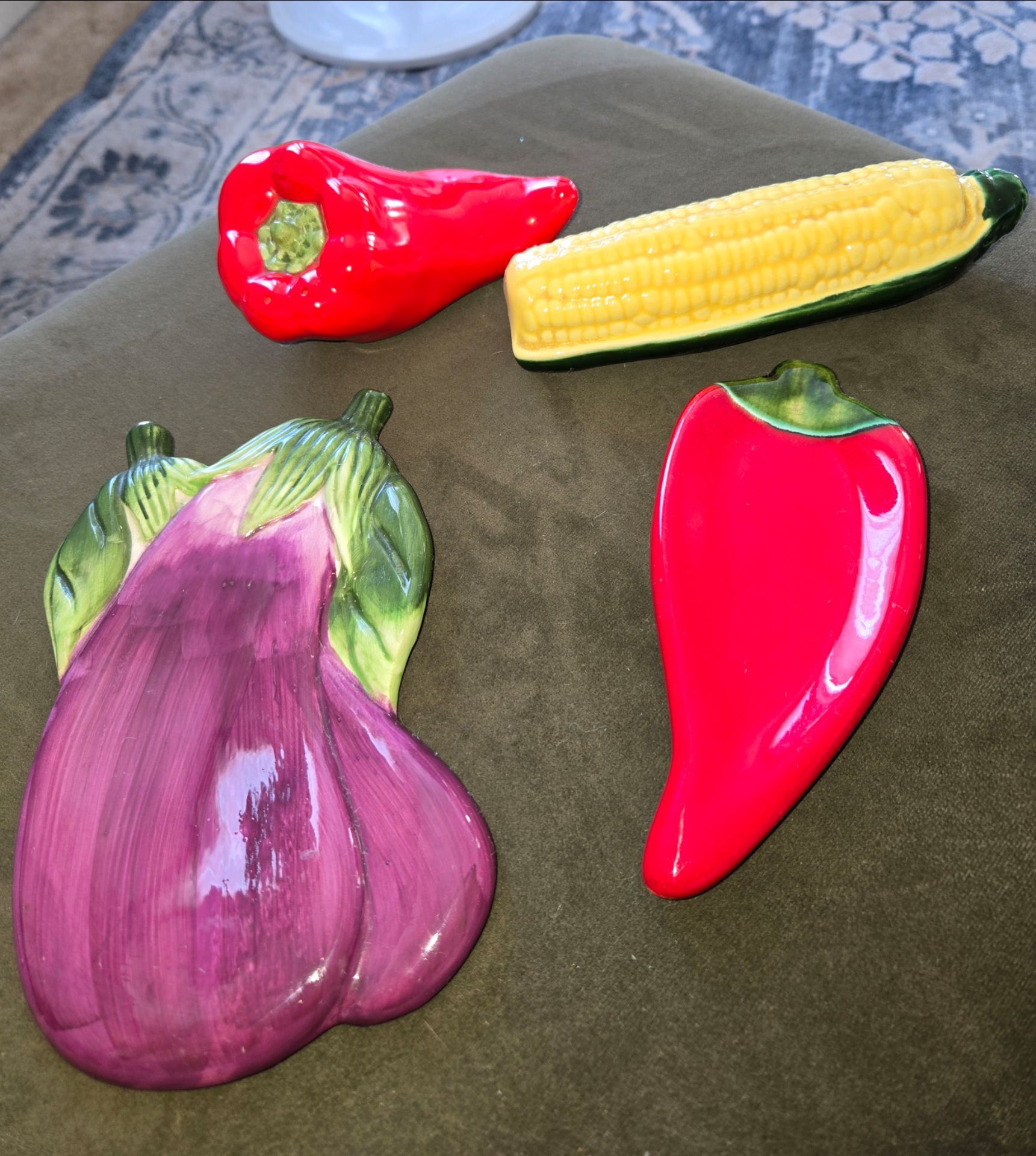 Decorative fruit and vegetable.