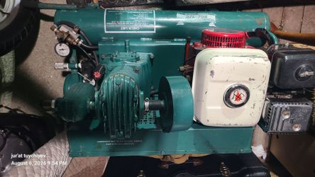 Vintage Rolair Portable Gas Air Compressor – 5.0 HP Honda Engine