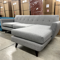 Joybird Hughes Reversible Sectional - Delivery and Financing Available