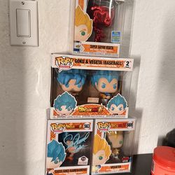 Dragon ball Z funko pops