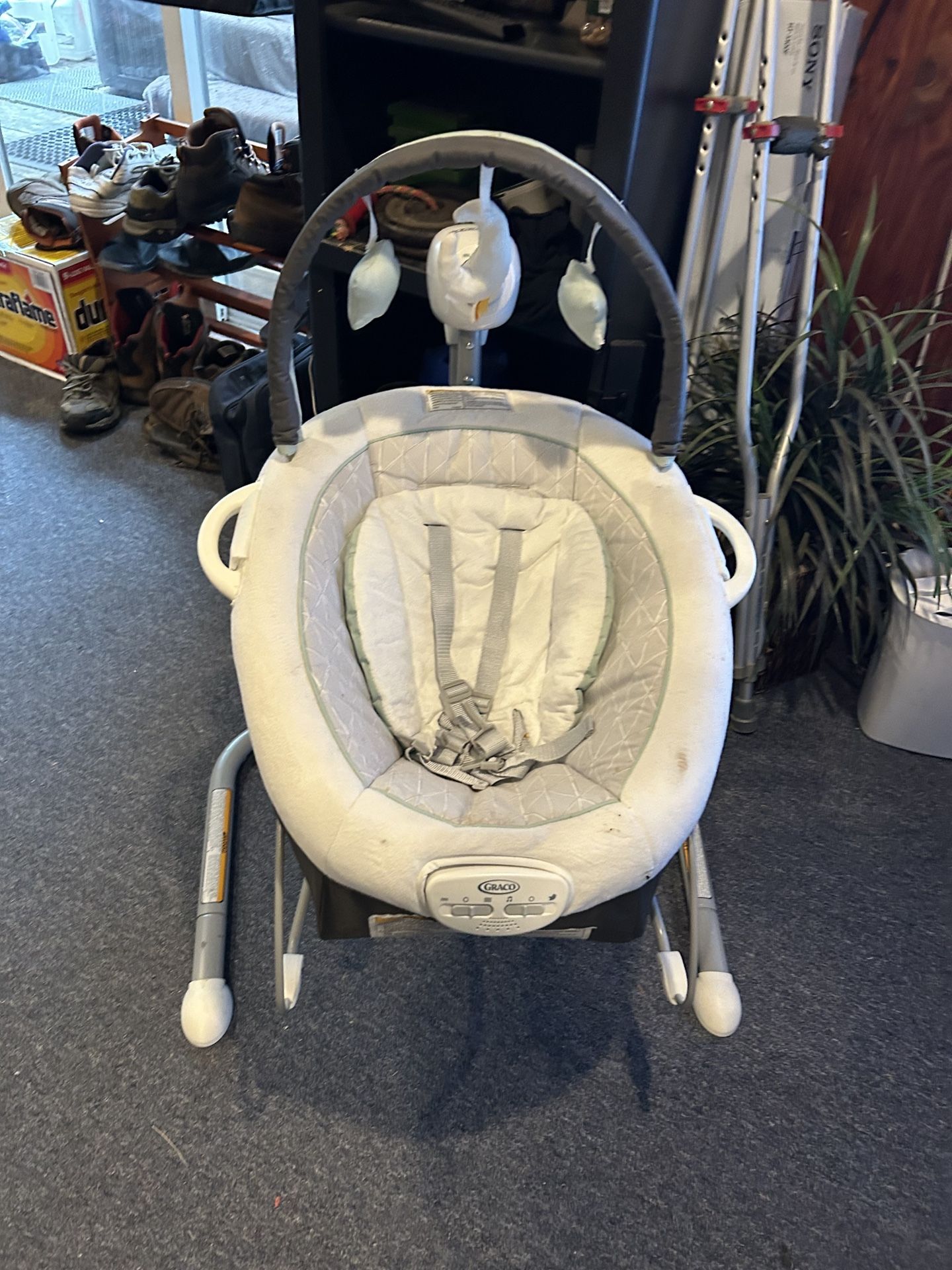 Barely Used Baby Swing - Graco