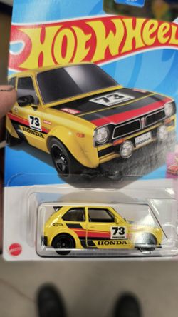1973 Honda Civic Hot Wheels Custom Yellow