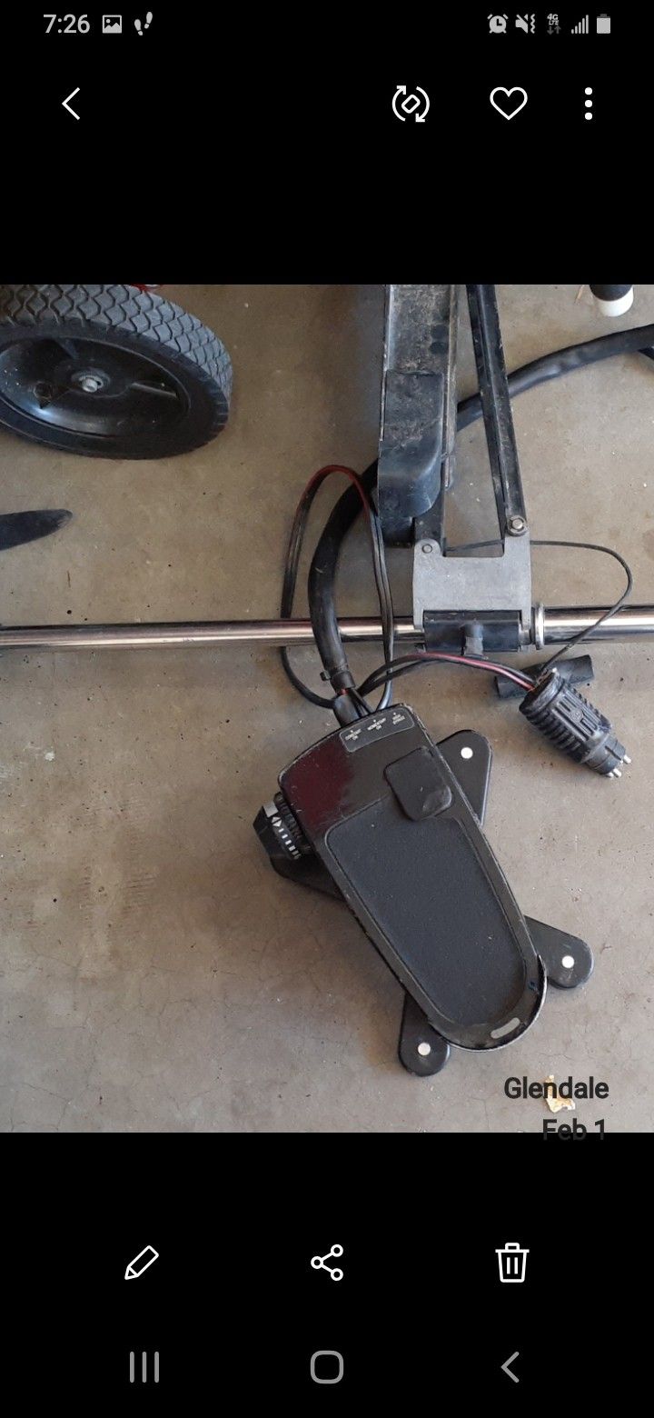 36 volt trolling motor 781v 81 thrust rare hard to find