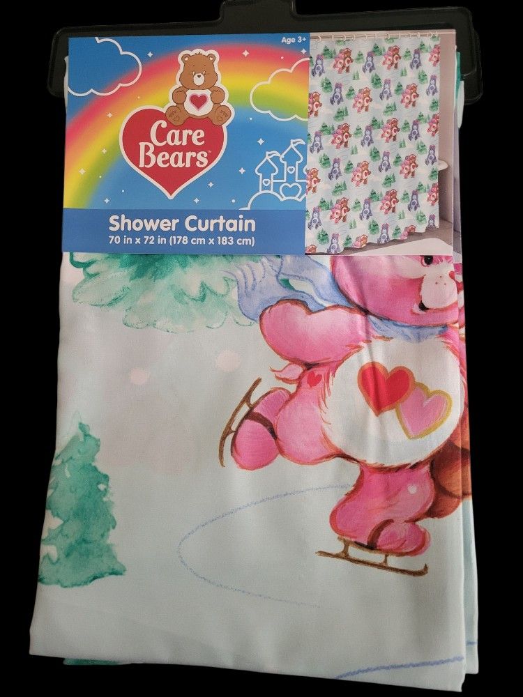 Care Bears Shower Curtain 70x72in