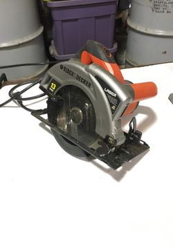 Black and decker circular saw