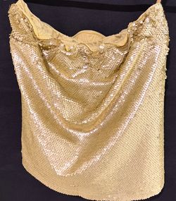 Gold Sequin Tube top