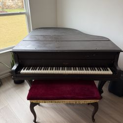 Vintage Baldwin Baby Grand Piano