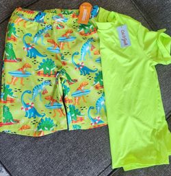New Boys Swimming Outfit. Size 10/12. $15.