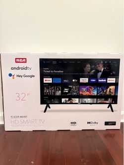 RCA 32” Android Smart TV with Google TV-New