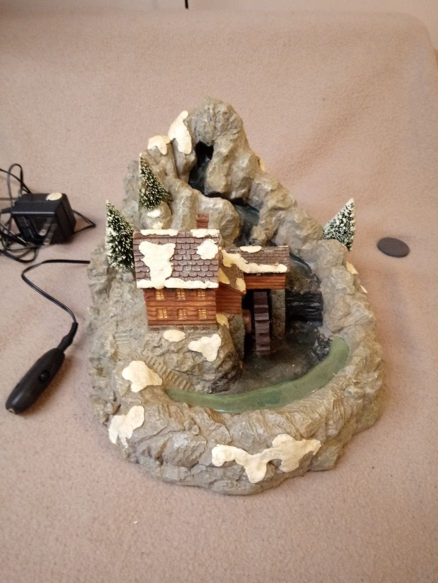 Animated water fountain