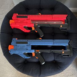 Nerf  Rival 2 Gun Lot With Only 1 Cartridge.