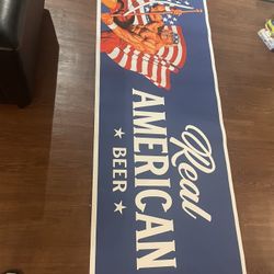 Hulk Hogan Real American Beer Poster