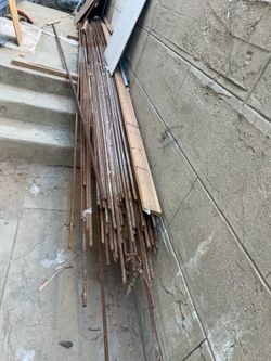Rebar metal Rods