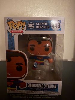DC Super Heroes Gingerbread Superman Funko Pop