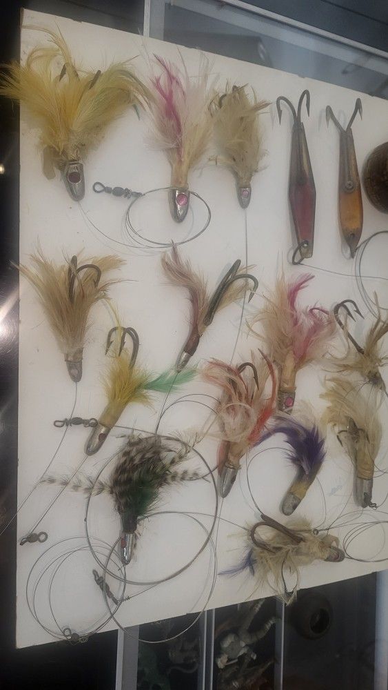Vintage Fishing Lures Tuna Trolling Baldy's Etc