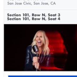 Leanne Morgan tix , 2 paid 500- selling 350