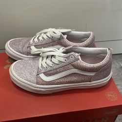 Vans Pink Glitter Skool 