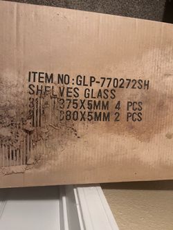 Glass Shelves Set GLP-770272SH