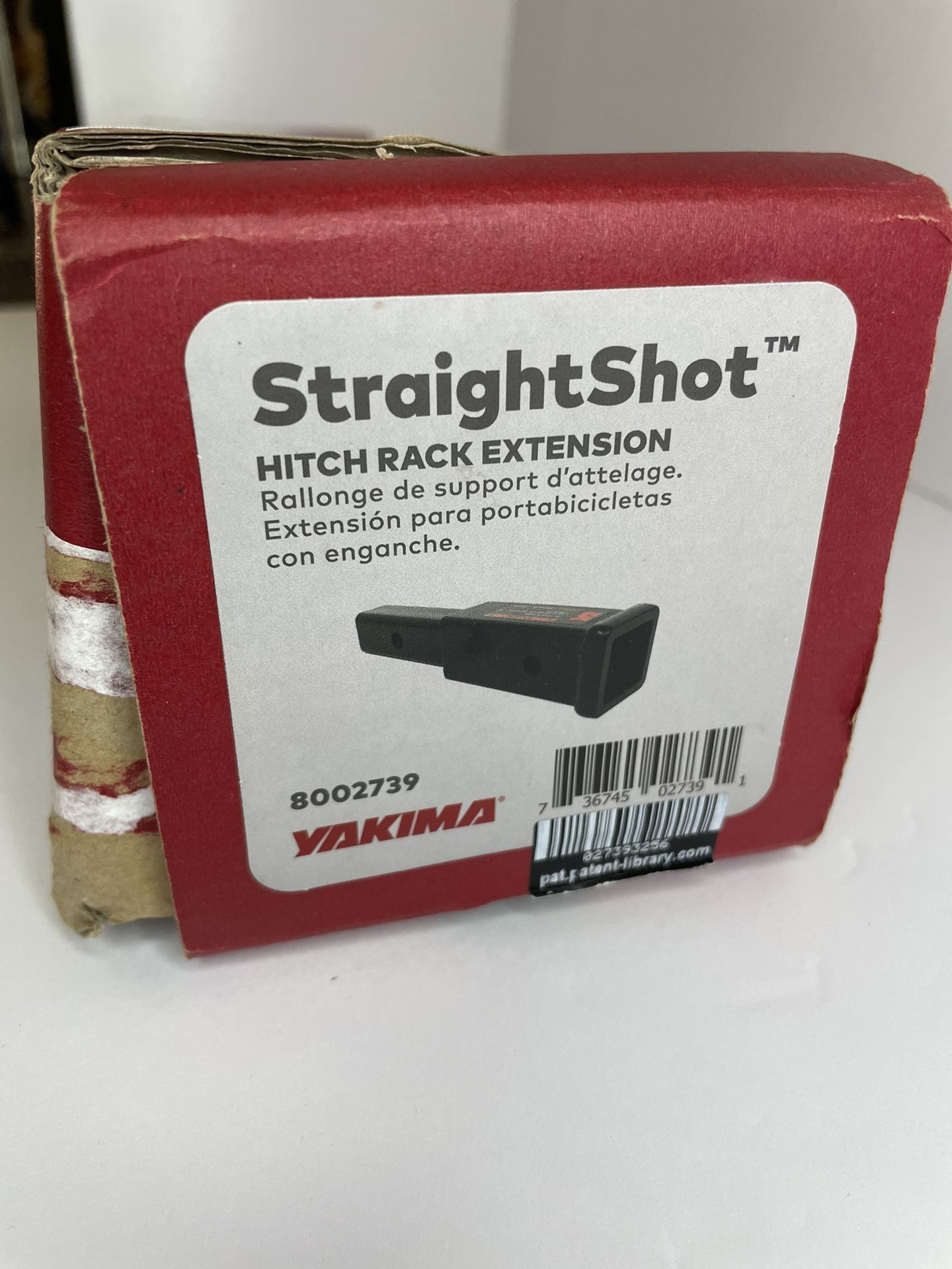 Yakima StraightShot Hitch Extender for Bike Rack