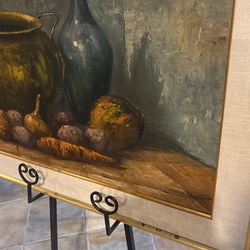 Oil painting by sign size 26 x 34