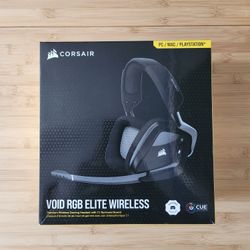 *Open Box* Corsair Void RGB Elite Wireless Headset