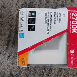 Recessed Retrofit Down light 