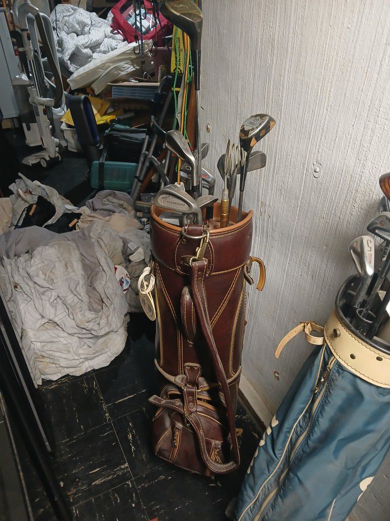 3 Full Sets Of Golf Clubs