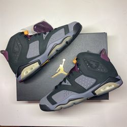 AIR JORDAN 6 RETRO (GS Bordeaux) [ 3.5Y  &  4Y ]
