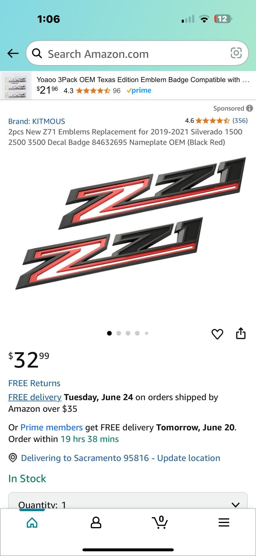 Z71 Replacement