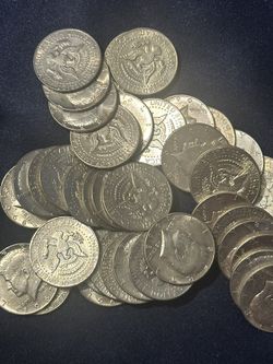 20- 65’-70’ Silver Kennedy Half Dollars 