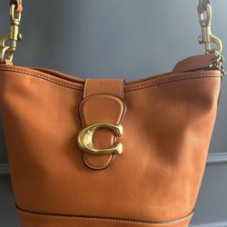 COACH Tali Leather Bucket Cross-Body