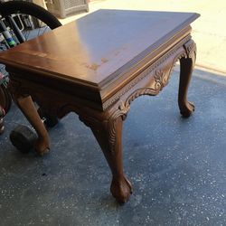 Corner Lamp Table  24” X 28”  Used  $35.00