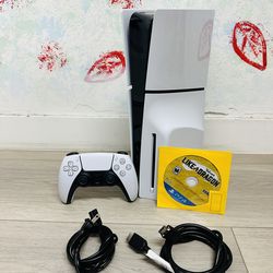 Sony PlayStation 5 Slim - 1TB , Bonus 1 Game Like A Dragon   ( Used Very New  )