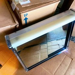   Mid Century Modern Mirror Mcm Bathroom Medicine Mirror  